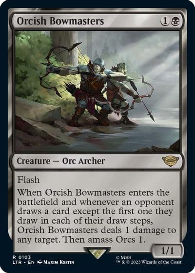 Orcish Bowmasters Universes Beyond: The Lord of the Rings: Tales of Middle-earth Magic card