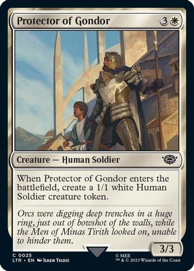 Protector of Gondor Universes Beyond: The Lord of the Rings: Tales of Middle-earth Magic card