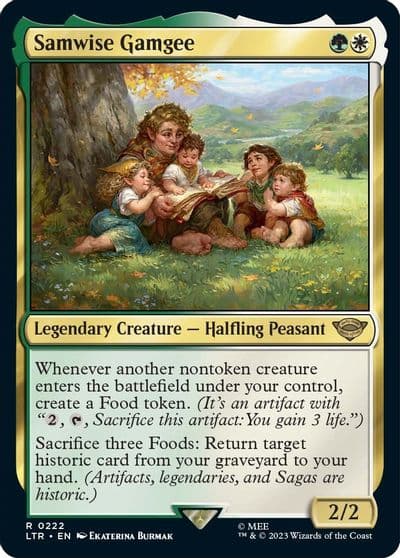 Samwise Gamgee Universes Beyond: The Lord of the Rings: Tales of Middle-earth Magic card