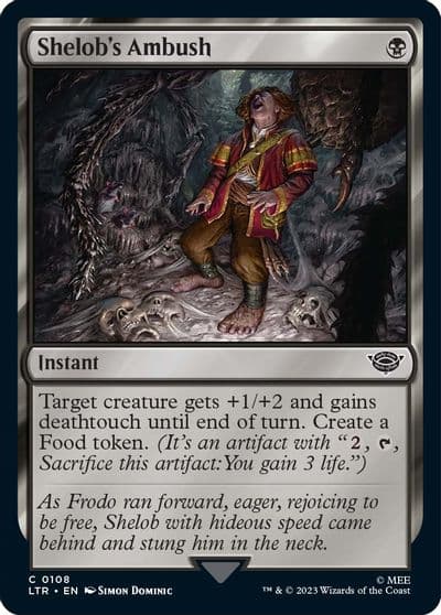 Shelobs Ambush Universes Beyond: The Lord of the Rings: Tales of Middle-earth Magic card