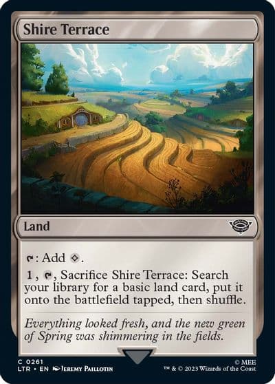 Shire Terrace Universes Beyond: The Lord of the Rings: Tales of Middle-earth Magic card
