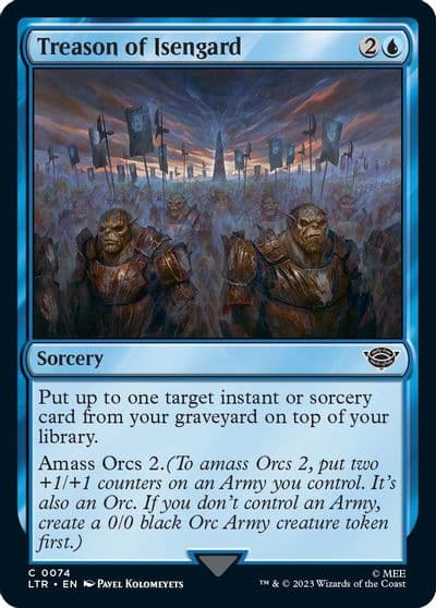 Treason of Isengard Universes Beyond: The Lord of the Rings: Tales of Middle-earth Magic card