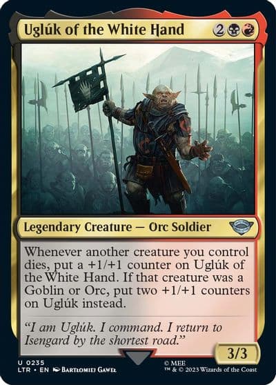 Ugluk of the White Hand Universes Beyond: The Lord of the Rings: Tales of Middle-earth Magic card