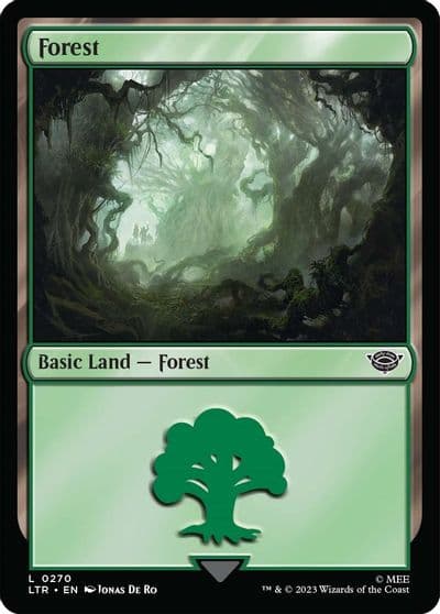 Forest 0270 Universes Beyond: The Lord of the Rings: Tales of Middle-earth Magic card