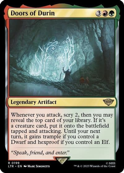Doors of Durin Universes Beyond: The Lord of the Rings: Tales of Middle-earth Magic card