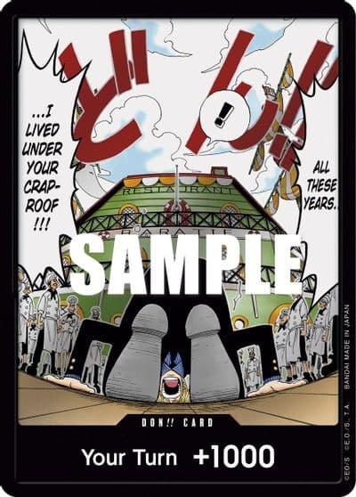 DON Card Alternate Art Pillars of Strength One Piece card