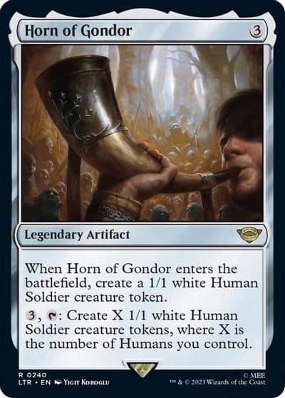 Horn of Gondor Universes Beyond: The Lord of the Rings: Tales of Middle-earth Magic card