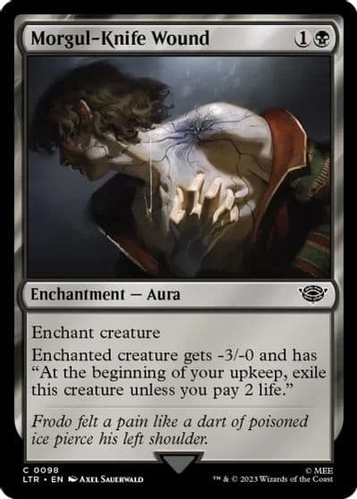 Morgul Knife Wound Universes Beyond: The Lord of the Rings: Tales of Middle-earth Magic card