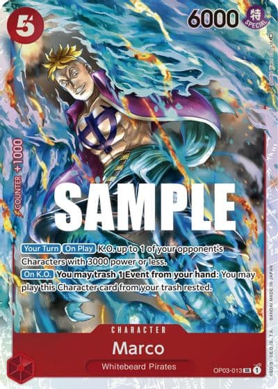 Marco Pillars of Strength One Piece card