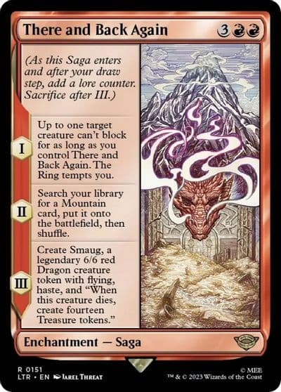 There and Back Again Universes Beyond: The Lord of the Rings: Tales of Middle-earth Magic card