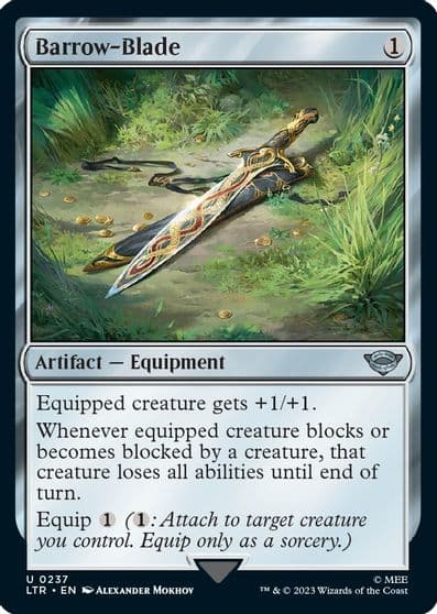 Barrow Blade Universes Beyond: The Lord of the Rings: Tales of Middle-earth Magic card