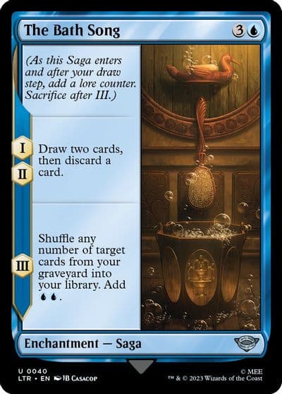 The Bath Song Universes Beyond: The Lord of the Rings: Tales of Middle-earth Magic card