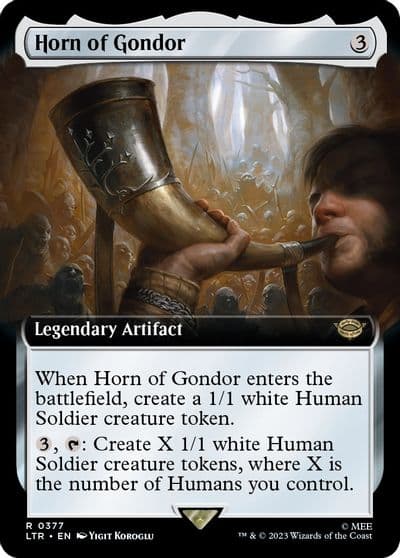 Horn of Gondor Extended Art Universes Beyond: The Lord of the Rings: Tales of Middle-earth Magic card