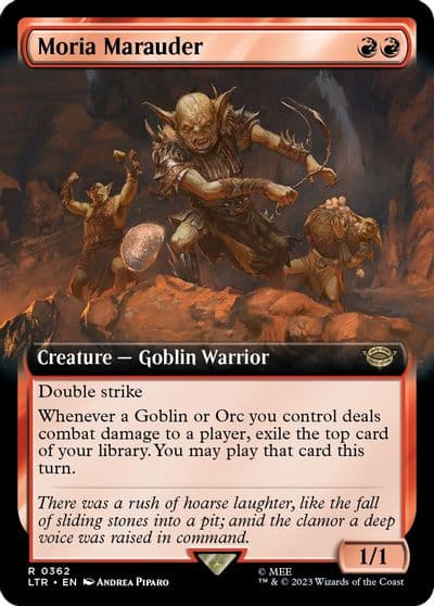 Moria Marauder Extended Art Universes Beyond: The Lord of the Rings: Tales of Middle-earth Magic card