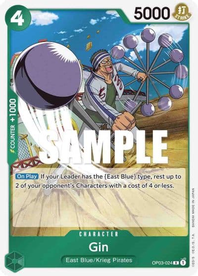 Gin Pillars of Strength One Piece card