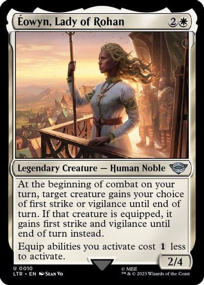 Eowyn Lady of Rohan Universes Beyond: The Lord of the Rings: Tales of Middle-earth Magic card