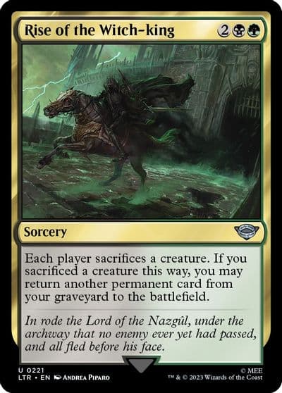 Rise of the Witch king Universes Beyond: The Lord of the Rings: Tales of Middle-earth Magic card