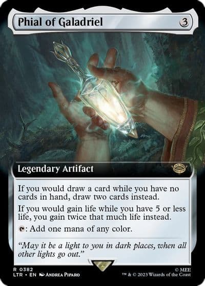 Phial of Galadriel Extended Art Universes Beyond: The Lord of the Rings: Tales of Middle-earth Magic card