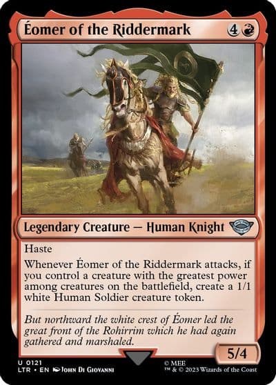 Eomer of the Riddermark Universes Beyond: The Lord of the Rings: Tales of Middle-earth Magic card