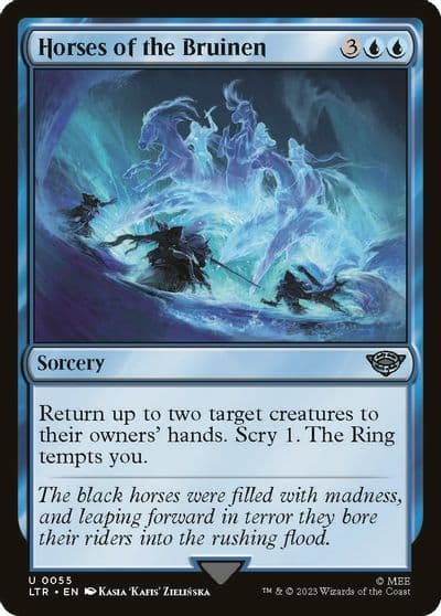 Horses of the Bruinen Universes Beyond: The Lord of the Rings: Tales of Middle-earth Magic card