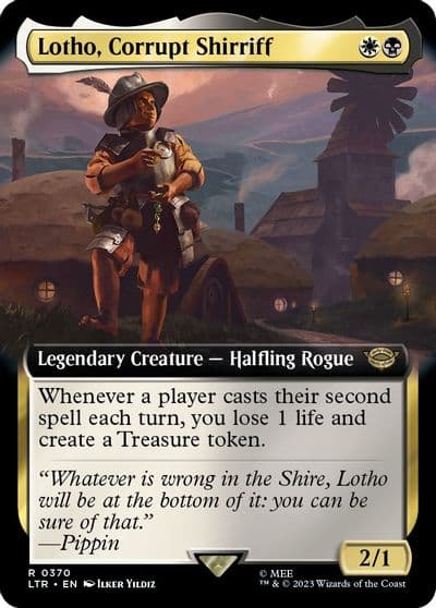 Lotho Corrupt Shirriff Extended Art Universes Beyond: The Lord of the Rings: Tales of Middle-earth Magic card