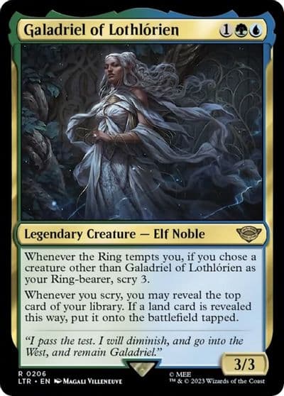 Galadriel of Lothlorien Universes Beyond: The Lord of the Rings: Tales of Middle-earth Magic card