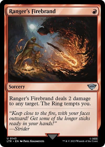 Rangers Firebrand Universes Beyond: The Lord of the Rings: Tales of Middle-earth Magic card