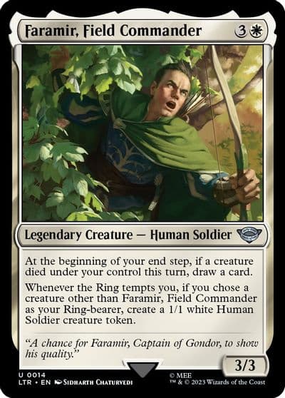 Faramir Field Commander Universes Beyond: The Lord of the Rings: Tales of Middle-earth Magic card