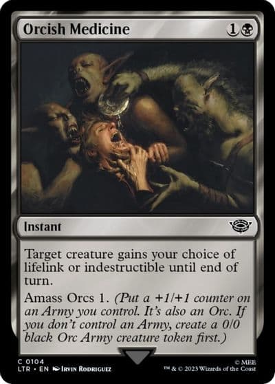 Orcish Medicine Universes Beyond: The Lord of the Rings: Tales of Middle-earth Magic card