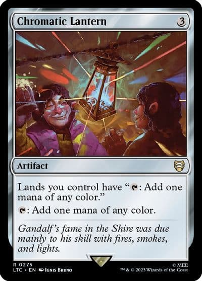 Chromatic Lantern Commander: The Lord of the Rings: Tales of Middle-earth Magic card