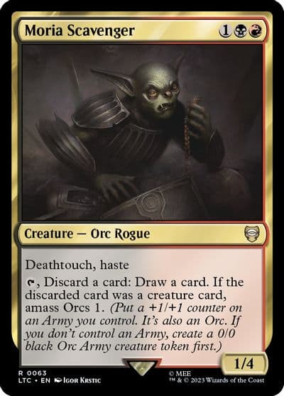Moria Scavenger Commander: The Lord of the Rings: Tales of Middle-earth Magic card