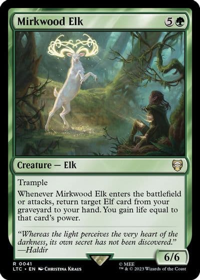 Mirkwood Elk Commander: The Lord of the Rings: Tales of Middle-earth Magic card
