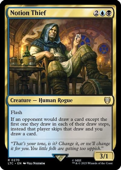 Notion Thief Commander: The Lord of the Rings: Tales of Middle-earth Magic card
