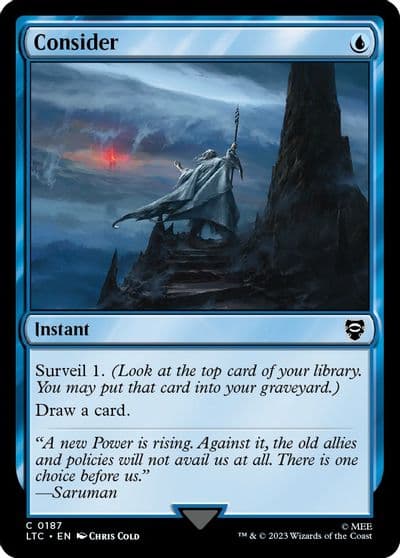 Consider Commander: The Lord of the Rings: Tales of Middle-earth Magic card
