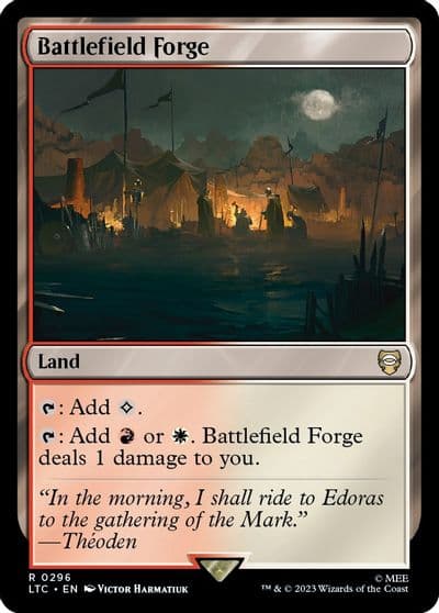 Battlefield Forge Commander: The Lord of the Rings: Tales of Middle-earth Magic card