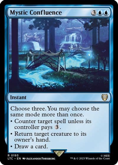 Mystic Confluence Commander: The Lord of the Rings: Tales of Middle-earth Magic card