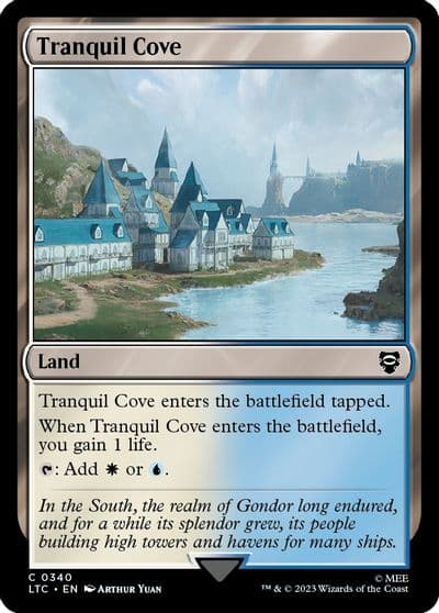 Tranquil Cove Commander: The Lord of the Rings: Tales of Middle-earth Magic card