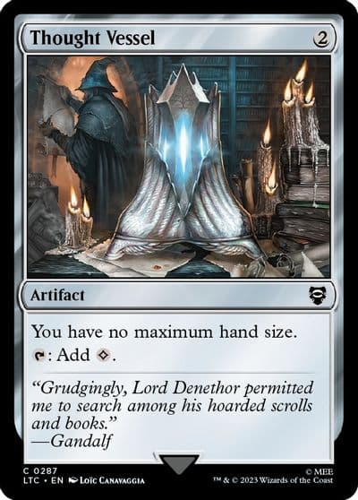 Thought Vessel Commander: The Lord of the Rings: Tales of Middle-earth Magic card