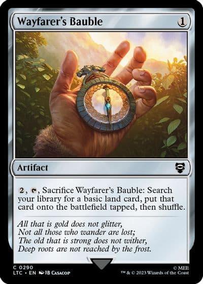 Wayfarers Bauble Commander: The Lord of the Rings: Tales of Middle-earth Magic card