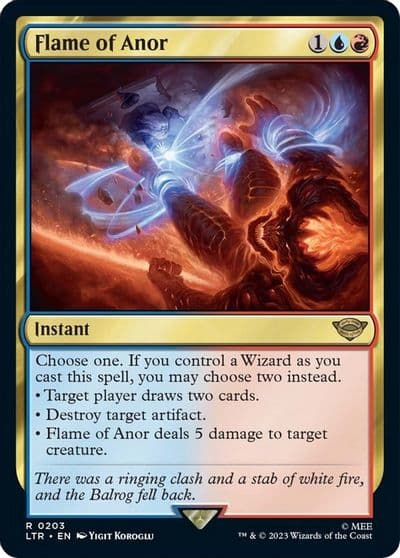 Flame of Anor Universes Beyond: The Lord of the Rings: Tales of Middle-earth Magic card