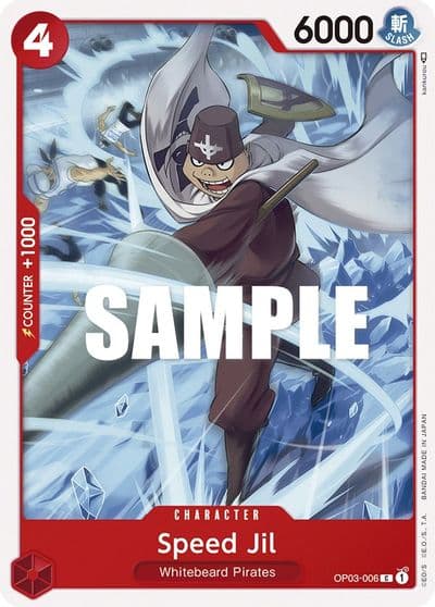 Speed Jil Pillars of Strength One Piece card