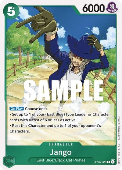 Jango Pillars of Strength One Piece card