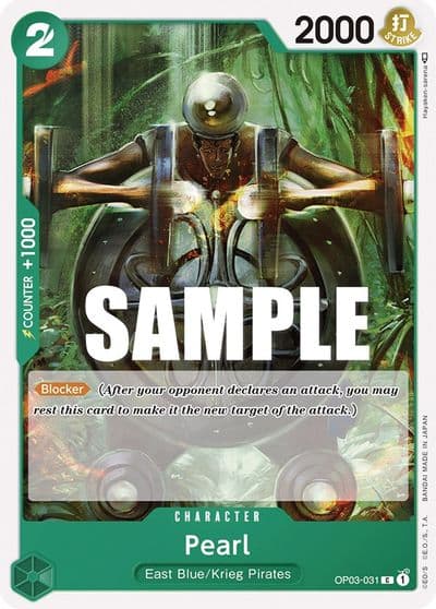 Pearl Pillars of Strength One Piece card