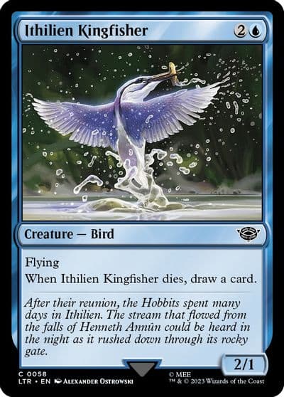 Ithilien Kingfisher Universes Beyond: The Lord of the Rings: Tales of Middle-earth Magic card