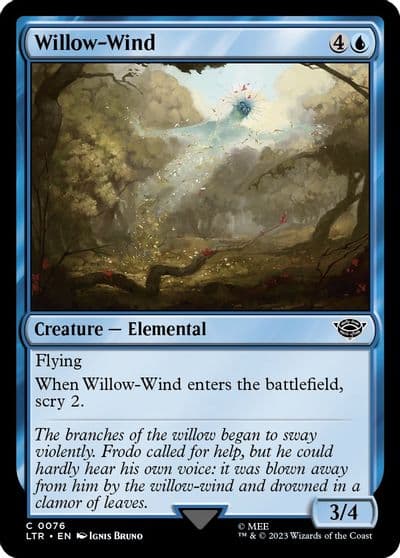 Willow Wind Universes Beyond: The Lord of the Rings: Tales of Middle-earth Magic card