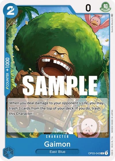 Gaimon Pillars of Strength One Piece card