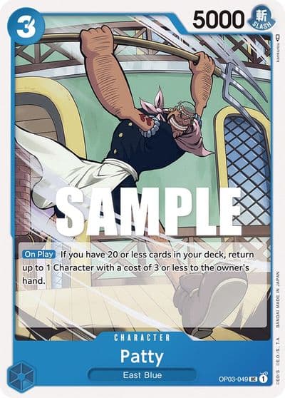 Patty Pillars of Strength One Piece card