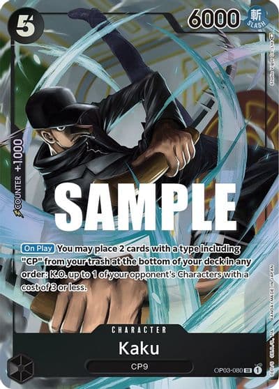 Kaku 080 Alternate Art Pillars of Strength One Piece card