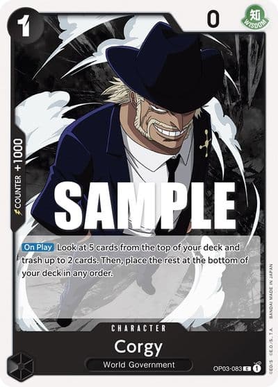 Corgy Pillars of Strength One Piece card