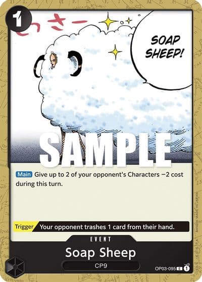 Soap Sheep Pillars of Strength One Piece card